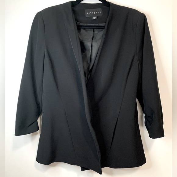 Metaphor Jackets & Blazers - Metaphor blazer. Women’s size L. Black jacket/coat. EUC